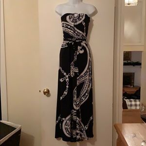 Absolutely gorgeous WHBM maxi Dress . Strapless